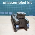 thumbnail image 2 of NATEFEMIN Beginner Paper Model Kit U.S. T1 Coningham Light Tank Easy Build Military Collectible 10.7cm Scale, 2 of 10