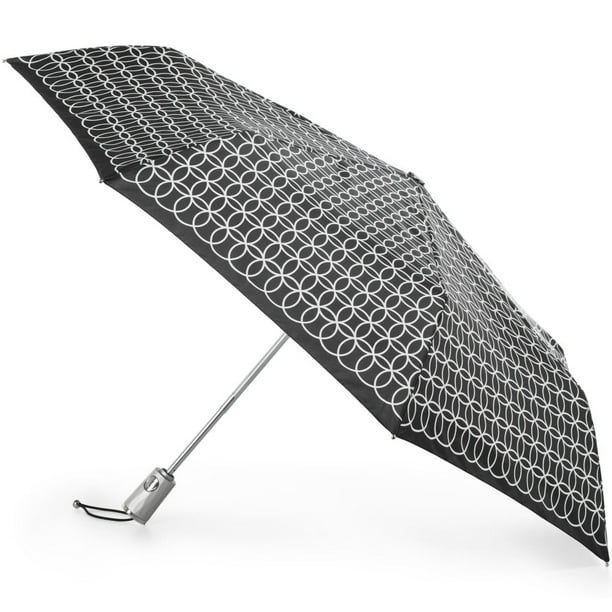 Totes Sunguard Automatic Open Close Umbrella [Neverwet] Phantom Status