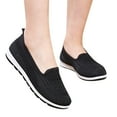 thumbnail image 2 of Vedolay Women Shoes Shoes for Women Comfortable Slip On Flat Casual Low Top Shoes,Black 8.5, 2 of 5