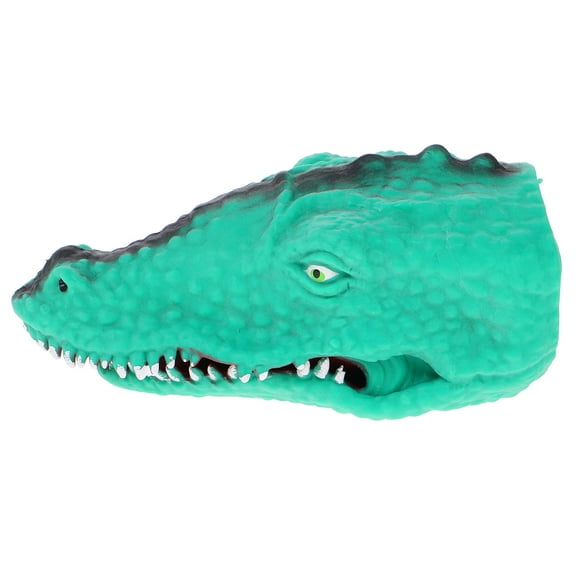 HOOWIFFY Interactive Alligator Hand Puppet for Kids Safe TPR Material Design Role Play Fun 10.5 Inches