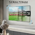 thumbnail image 6 of golytefs Tv Wall Mount Long Arm Tv Stand Full Motion Wall Mount for 26-80 Inch Television, 6 of 9