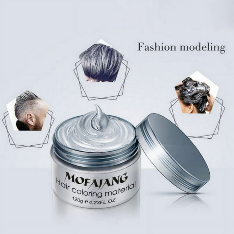 1PCS Hair Color Wax Dye One-time Styling Products Molding Paste Various  Colors Hair Dye Wax 