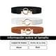thumbnail image 2 of 3PCS Cinturones Para Mujer, Ajustable Cinturon De Piel De Con Hebilla Dorada, Cinturón Sin Hebilla de Mujers Cinturón Elástico Clásico para Decoración de Vestidos de Mujer, 2 of 5