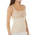 thumbnail image 1 of Women's Shape S4003 Square Neck Lace Top Smoothing Camisole (Nude S), 1 of 1