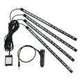 thumbnail image 5 of Phyun RGB 72LEDs Lights Car Interior Floor Decor Atmosphere Strip Lamp, 5 of 5