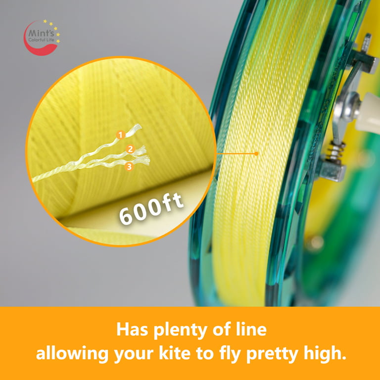 Mint's Colorful Life Outdoor Kite Reel Winder Kite Line Winding Reel Easy  to Handle 