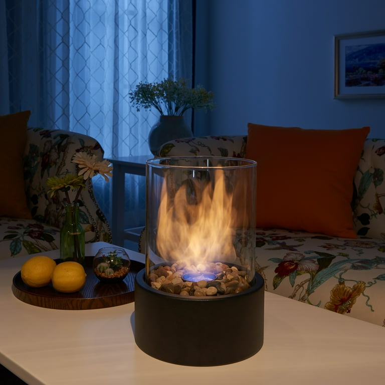 Danya B. Indoor / Outdoor Portable Tabletop Fire Pit – Clean-Burning Bio Ethanol Ventless Fireplace - Small Danya B. Indoor / Outdoor Portable Tabletop Fire Pit – Clean-Burning Bio Ethanol Ventless Fireplace - Small