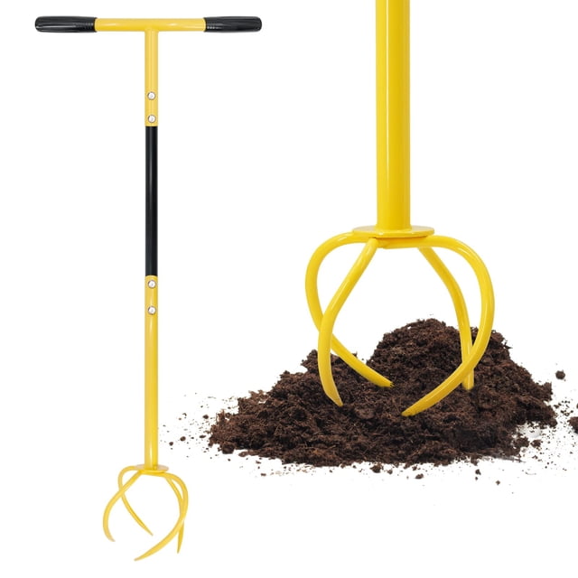 Cultivador manual giratorio de acero Altdorff para jardín, 94 cm