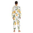 thumbnail image 4 of FORMRS Onesies Pajama for Adults Unisex Hoodie Winter Jumpsuit One Piece Sleepwear, Sizes S-2XL, White Watercolor Oranges, 4 of 7
