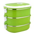thumbnail image 4 of Dosaele Stainless Steel Insulated Lunch Box  Lunch Box 1 Layer Hot Food Lunch Containers Portable Lunchbox Stackable Bento Lunch Box Cold and Hot Food Storage Bowl for School Office Outdo, 4 of 7