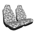 thumbnail image 2 of Naloa Hand Drawn Snake Car Seat Covers 2PCs Front Car Seat Covers Universal fit for Most Cars SUVs and Trucks - 1, 2 of 5