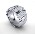 thumbnail image 2 of Genuine 1ct Round Cut Diamond Prong Women's Bridal Wedding Band Ring Anniversary Solid 14K Gold GH SI2, 2 of 3