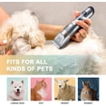 thumbnail image 3 of Quiet Pet Clipper for Cats and Dogs with 5 Speeds Ceramic Blade Professional Grooming Tool, 3 of 7