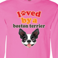 thumbnail image 4 of Inktastic Boston Terrier Dog Long Sleeve T-Shirt, 4 of 5