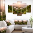 thumbnail image 1 of Rising Above the River Mist - Landscape Photo Canvas Art Print, 1 of 3