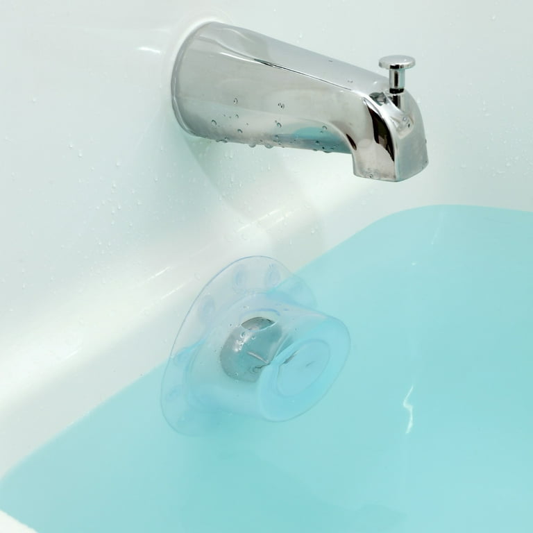 This Bathtub Overflow Drain Cover Will Let You Actually Enjoy