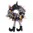 thumbnail image 3 of Halloween Hat Legs Wreath-Fall Wreath for Front Door Decor,Sunflower, Fall Harvest, Holiday Decor, Fall Floral Decor, 3 of 7
