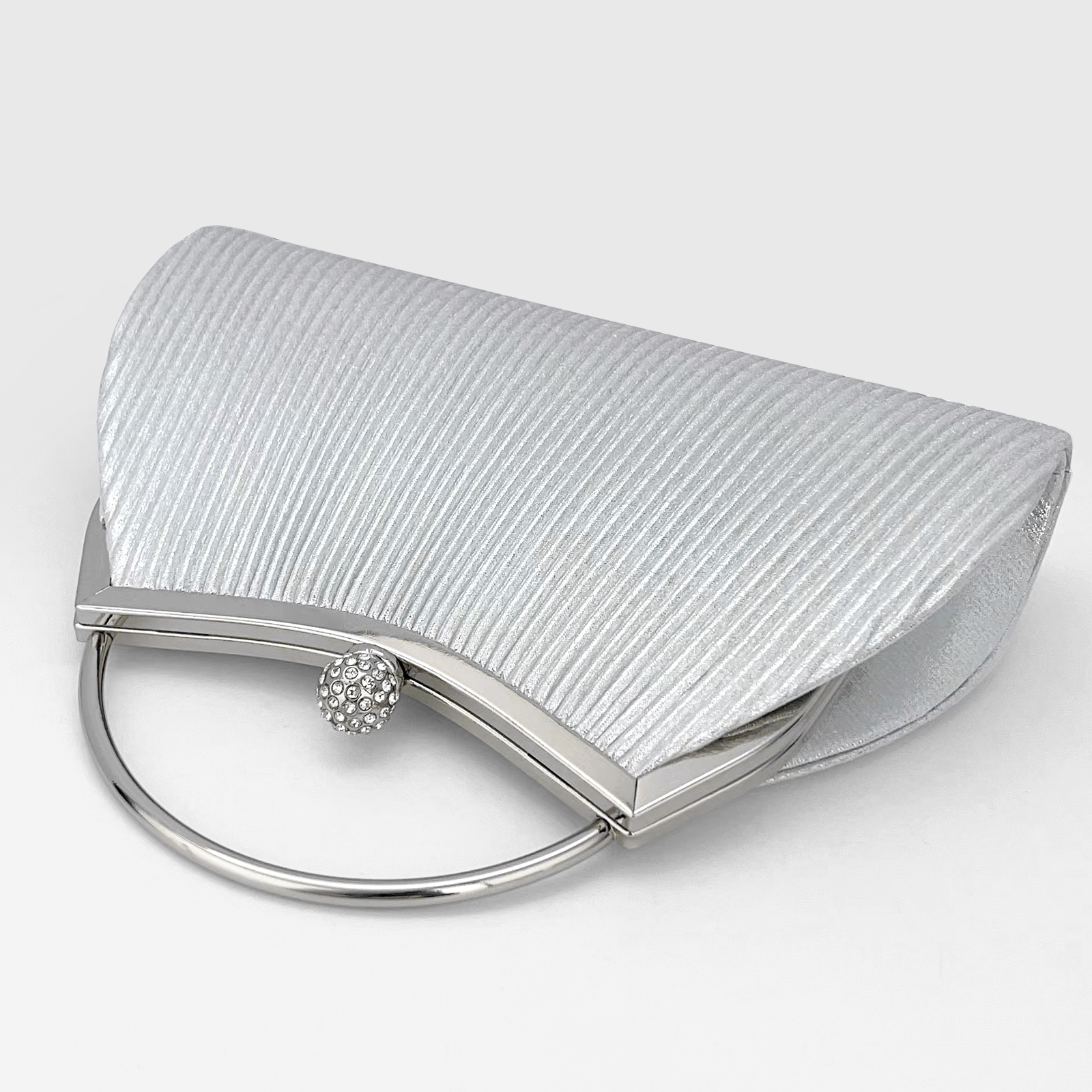 Clutch Purses for Women Evening Bags Party Clutches Handbag With Detachable Chain Strap for Cocktail Party Wedding Purses with Pleated