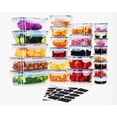 thumbnail image 1 of Contenedor Hermetico Comida,recipientes Almacenamiento 24pz, 1 of 4