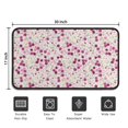thumbnail image 5 of Pioneer Flower Floral Print Pattern Door Rugs,Washable Non Slip Door Mats Indoor,Decorative Door Mats,Entry Mat Indoor for Entrance,Bedroom,Kitchen,Bathroom,30"x17", 5 of 6
