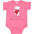 thumbnail image 3 of Inktastic It's My First Valentine's Day Boys or Girls Baby Bodysuit, 3 of 5