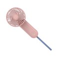 thumbnail image 2 of Ounissouiy ABS PP Reemplazo de ventilador portátil Color sólido Exterior USB Motor sin escobillas 3 Ventiladores de refrigeración de engranajes Electrodomésticos Rosa, 2 of 6