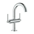 thumbnail image 2 of Grohe 21 031 3 Atrio 1.2 GPM Single Hole M-Size Bathroom Faucet - Chrome, 2 of 5
