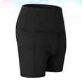 thumbnail image 1 of NUOLUX Shorts Deportivos De Para Yoga Y Running Con Bolsillo Lateral Negro, 1 of 8