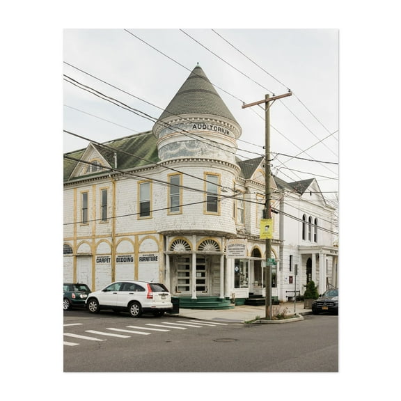 Greenport Architectural 01 - Greenport New York Photography Unframed Wall Art Print 8 x 10 inches