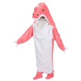 thumbnail image 5 of Kids Animal Onesie Halloween Funny Cozy Warm Flannel Jumpsuit Boys Girls Holiday Birthday Soft Oversized Jumpsuits Clothes, 5 of 9