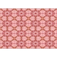 thumbnail image 1 of Ahgly Company Machine Washable Indoor Rectangle Transitional Pastel Pink Area Rugs, 8' x 12', 1 of 7