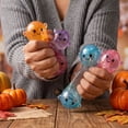thumbnail image 6 of Squishy Halloween Ghost Stress Toy 12 Pack, Transparent Glitter Ghost Squeeze Pinch Toy, Jelly Sensory Fidget Toy, Halloween Party Favors for Kids and Adults, 6 of 7