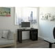 thumbnail image 5 of Escritorio Oficina/Hogar Excelsior 2 Entrepaños Madera aglomerada MDP Color Negro, 5 of 5