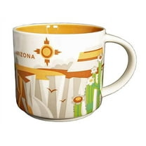Starbucks You Are Here Arizona Ceramic Coffee Mug New With Box