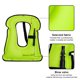 thumbnail image 3 of Inflatable Snorkeling Vest Adjustable Swim Jacket for Swimming Kayaking Green, 3 of 8