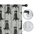 thumbnail image 4 of Blackout Kids Curtains,Black Labrador Childrens Insulated Curtains Set Of 2,Bedroom Essentials,Toddler Room Decor 42"x63"(106x160cm), 4 of 4
