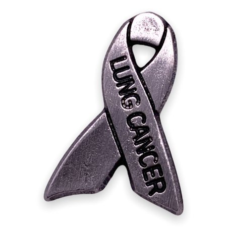 StockPins Lung Cancer Awareness Ribbon Lapel Pin I26 Made in USA