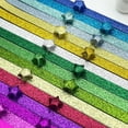 thumbnail image 4 of 360 Sheets/pack Glitter Frosted Glitter Star Paper Handmade Origami Glitter Frosted Sparkling Star Paper DIY Handmade Origami Origami Glitter Gradient Confession Gift, 4 of 8