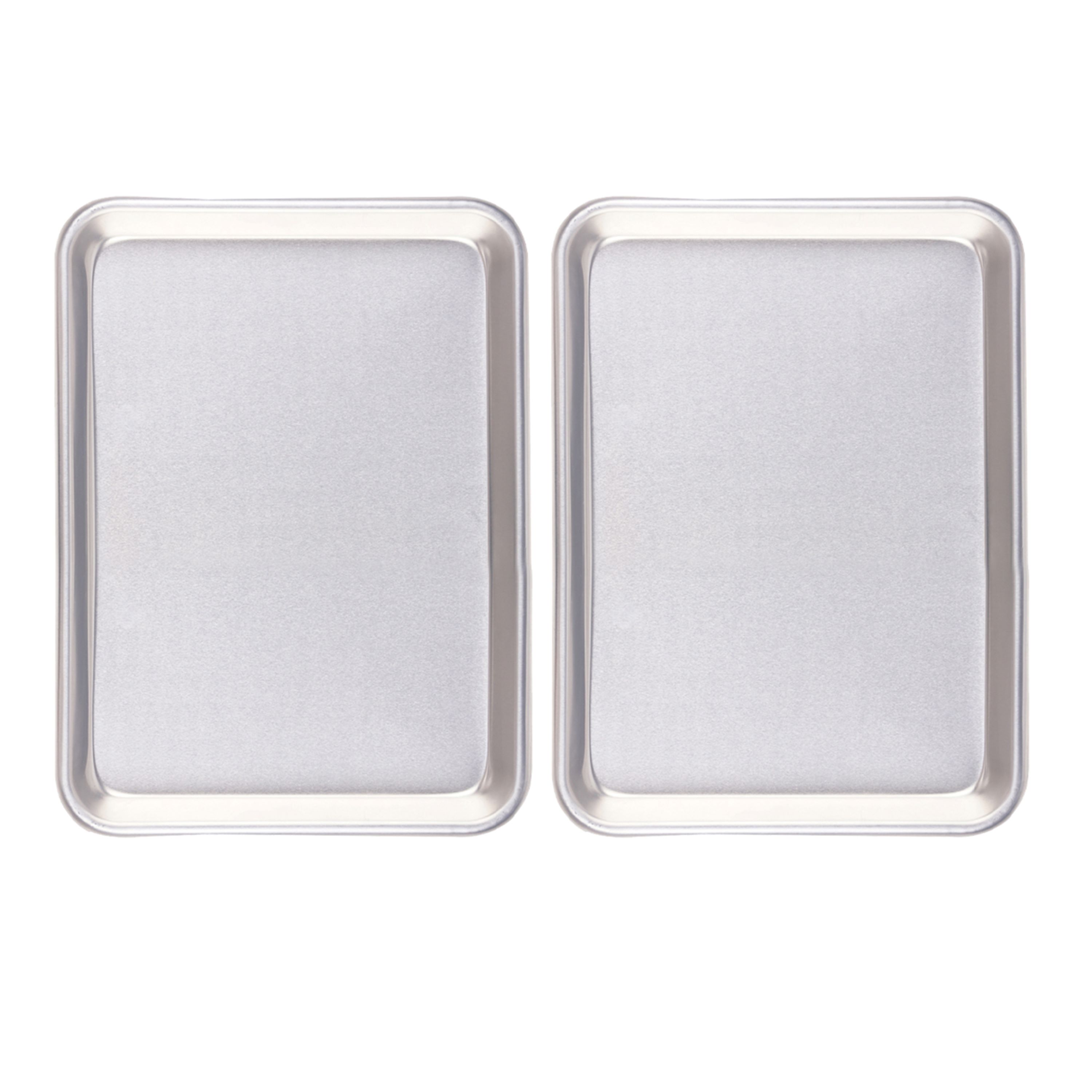 Mainstays 2-Piece Aluminum Baking Sheet Set, 7" x 10" photo 2