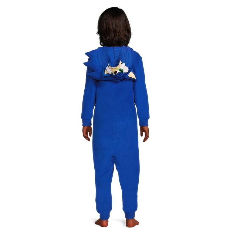 Sonic the Hedgehog Boys Union Suit Sizes 4 12 Walmart