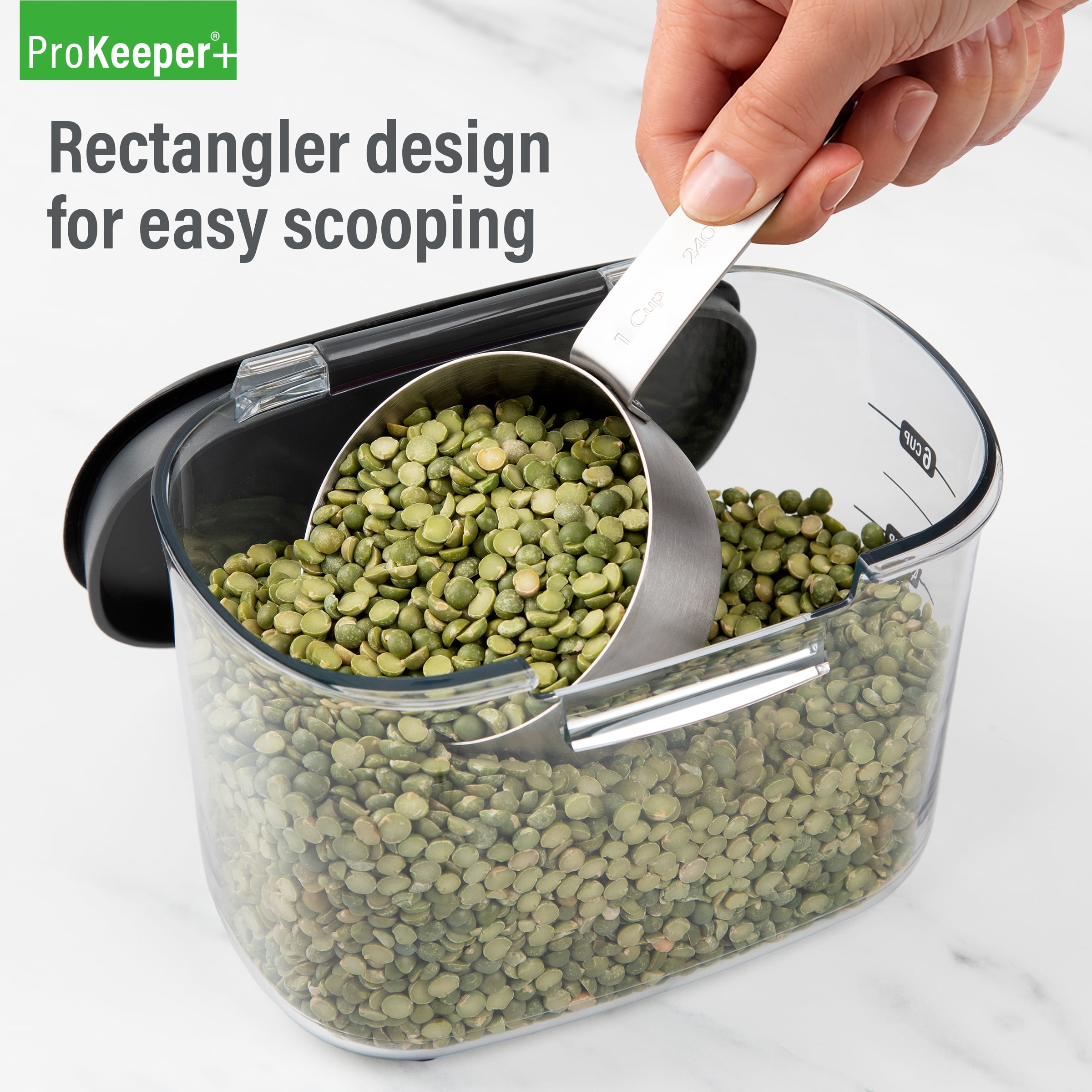 ProKeeper+ Airtight 5-Piece BPA-Free Pantry Storage Container Set