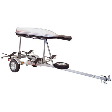 Malone MicroSport Low Bed Trailer package(Tier Spare 2 sets MegaWings Cargo Box Rod Tube)