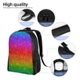 thumbnail image 5 of Haiem Rainbow Glitter Backpack - Stylish and Durable 15-inch Laptop Backpack with Waterproof Oxford Fabric, 5 of 8