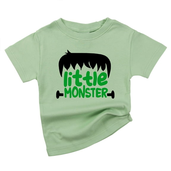 Spunky Stork Boys Little Monster Organic Halloween Top, Sizes Newborn to 16