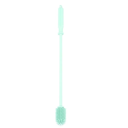 

Brush Cup Scrubbing Silicone Kitchen Cleaner For Washing Cleaning Brush With Handle Cleaning Utensils Brush Glass Green