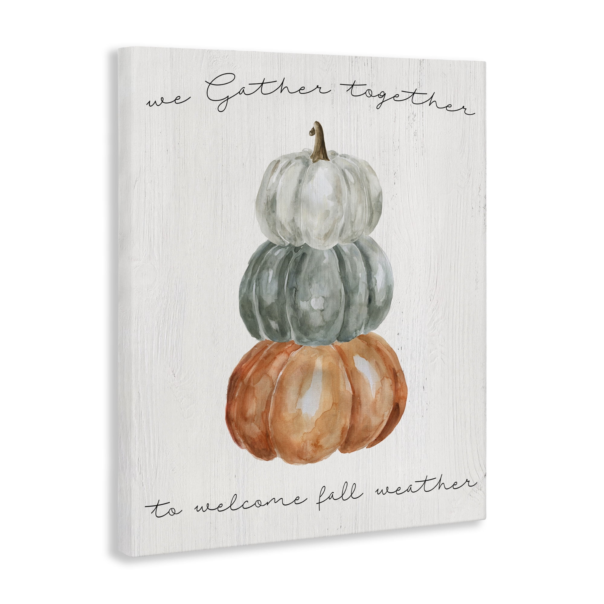 Stupell Industries Gather Together Fall Weather Canvas Wall Art, design by Livi Finn