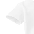 thumbnail image 4 of Mgmyaa Unisex Baby Solid Color Short Sleeve Crew Neck Jumpsuit for Newborns Ages 0-24 Months, 4 of 7