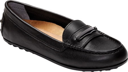 vionic black loafers