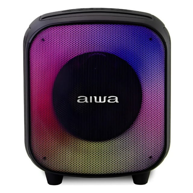 Bocina Bluetooth Aiwa Portatil 40w Con Función Tws Aw-b81 Negro Negro
