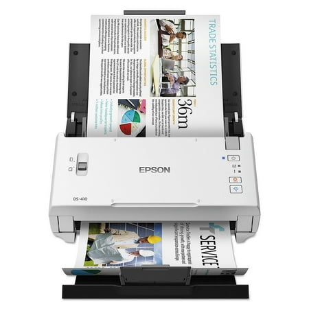 Epson DS-410 Document Scanner  1200 dpi  8 1/2  x 120   26 ppm price history on PriceWatchPro